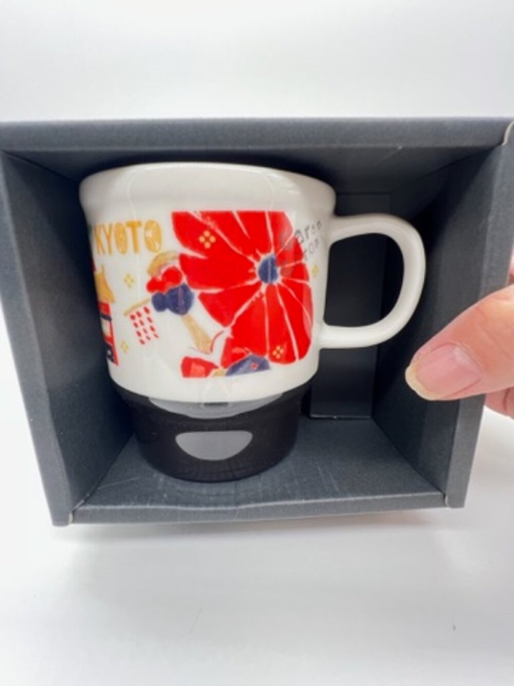 Starbucks 2016 Japan Geography Series Kyoto 12 oz Ceramic Coffee Mug